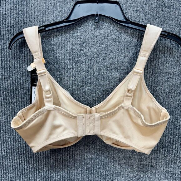 Bali Live It Up Bra 40DD Beige Taupe Push Up Underwire Cushion Straps DF3353 NEW - Picture 3 of 8